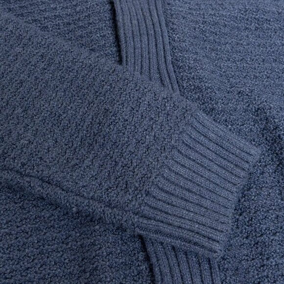 Rails Shepley Cardigan Navy Blue Button Down Shawl Collar Sweater - Picture 8 of 14